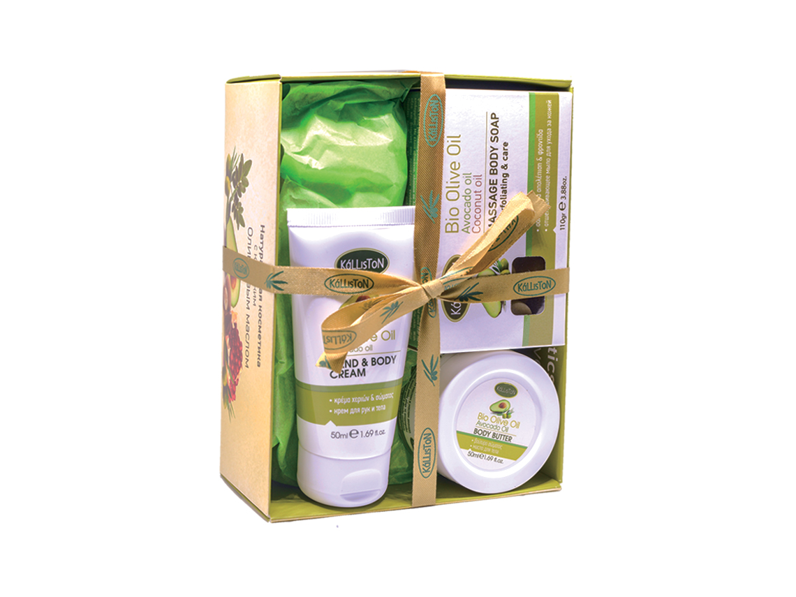 Hand & Body Cream 50ml + Body Butter 50ml + Soap Massage 110gr