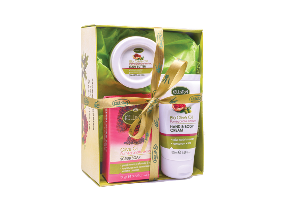 Hand & Body Cream 50ml + Soap Extract 100gr + Body Butter 50ml