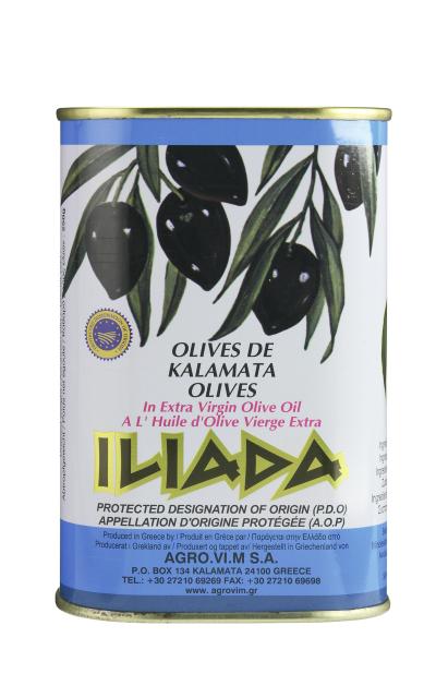 ILIADA PDO Kalamata Olives in Extra Virgin Olive Oil - 1kg