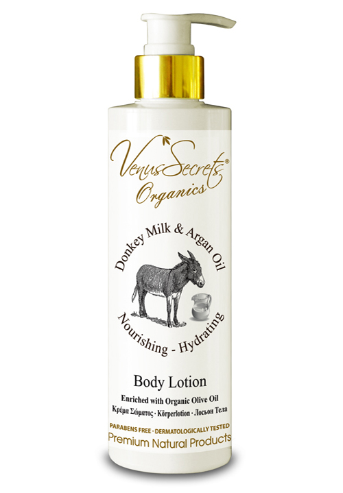 Body Lotion Donkey Milk - Organic Olive & Argan Oil