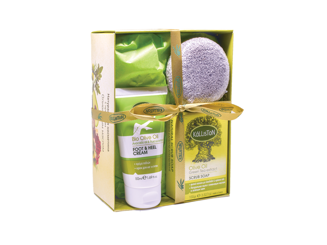 Foot & Heel Cream 50ml + Pumice + Scrub Soap 100gr